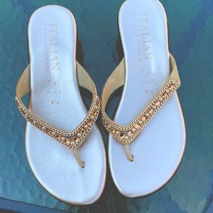 Classy dress shoe sandal.